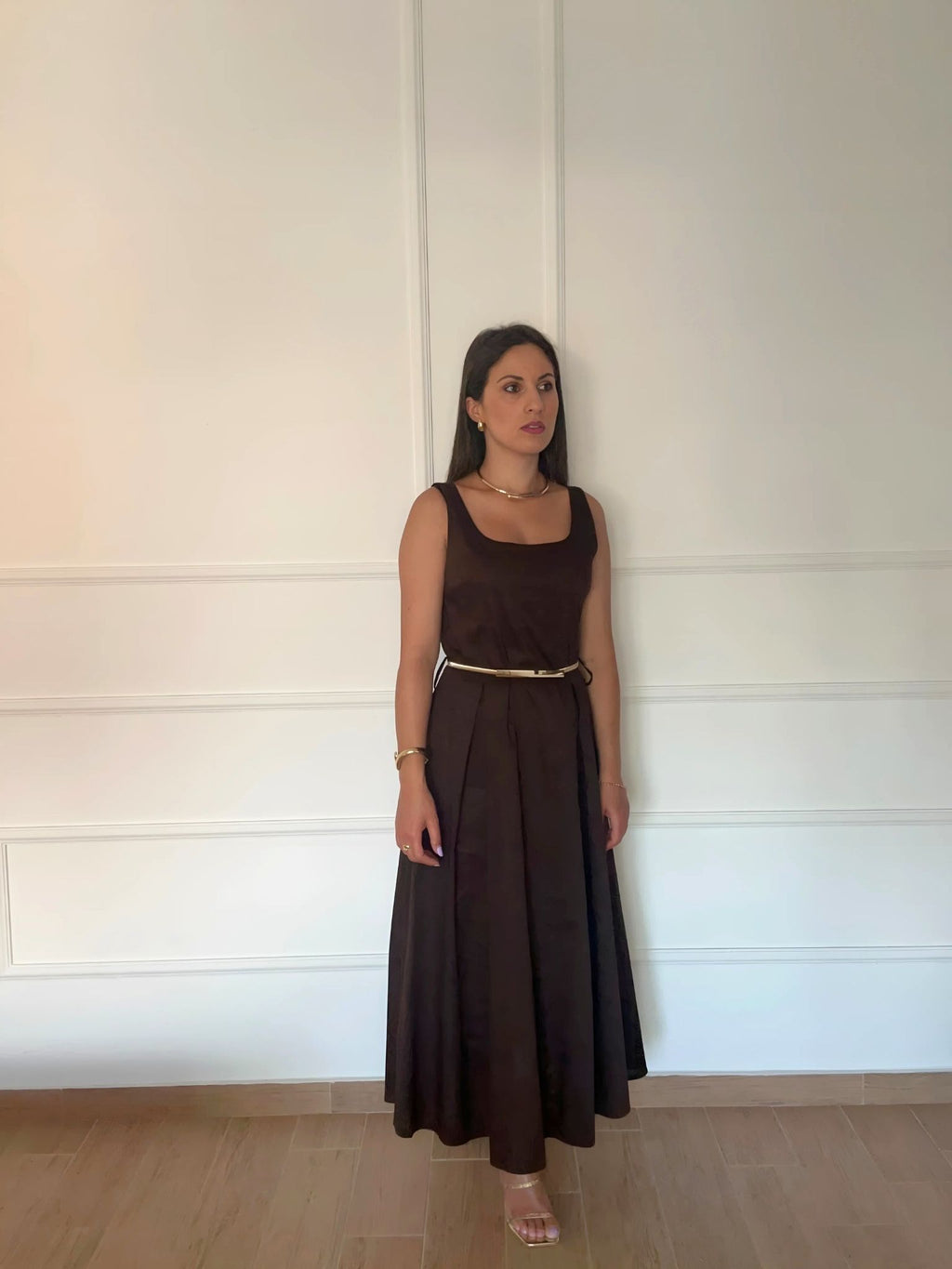 Abito Cintura Gold | Nuluxe Shop