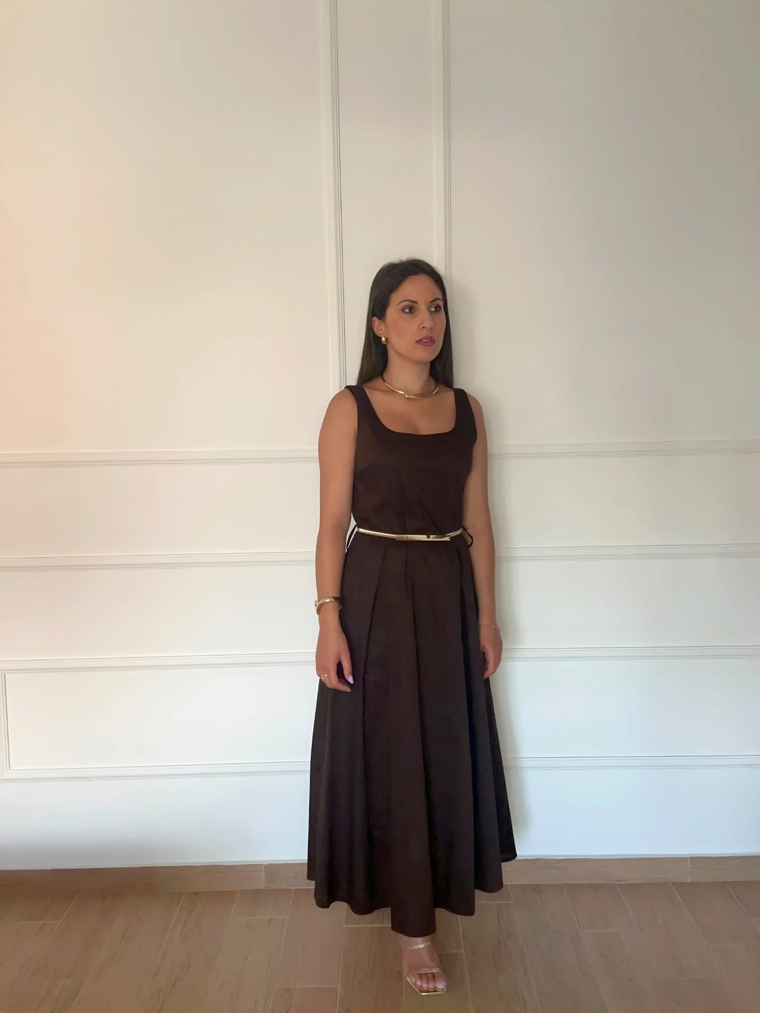 Abito Cintura Gold | Nuluxe Shop