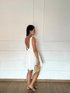 Abito Pizzo Sangallo Corto | Nuluxe Shop