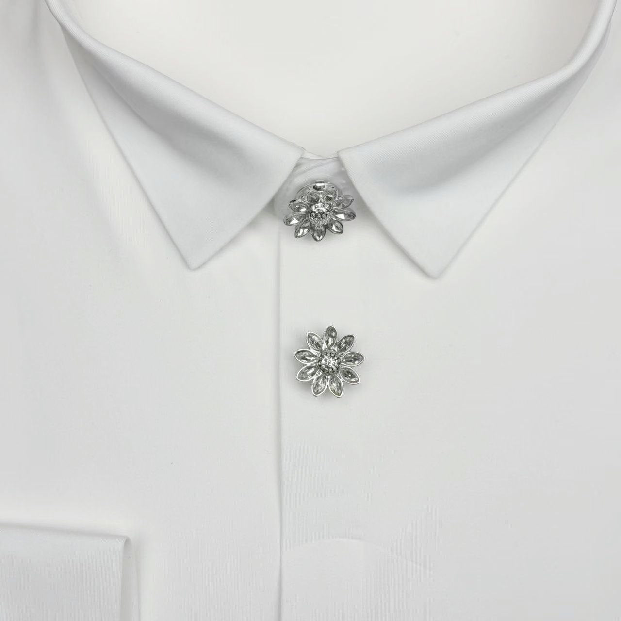 Alma | Set Gemelli | 2 Bottoni Gioiello | Nuluxe Shop