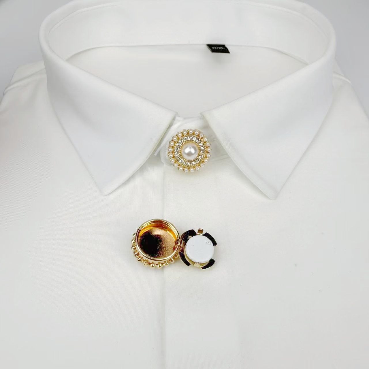 Beatrice | Set Camicia | 5 Bottoni Gioiello | Nuluxe Shop