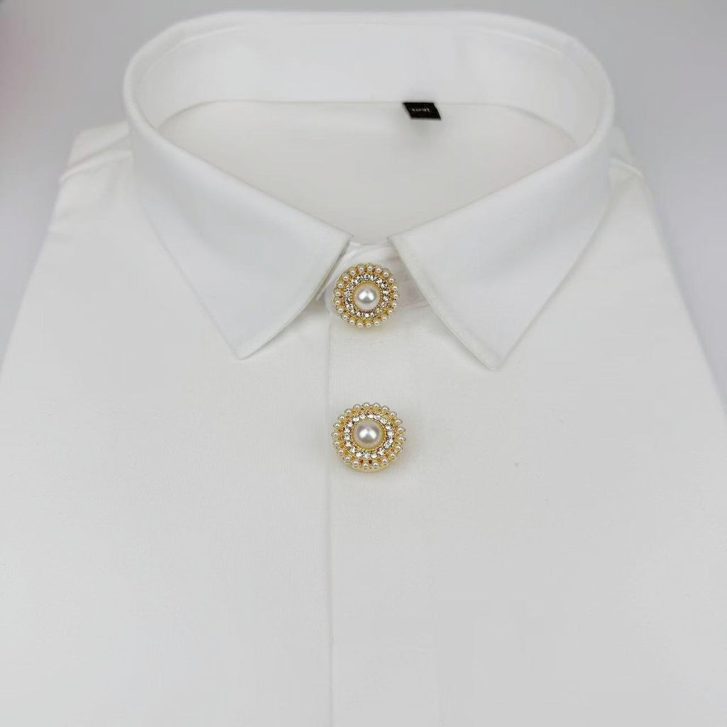 Beatrice | Set Camicia | 5 Bottoni Gioiello | Nuluxe Shop