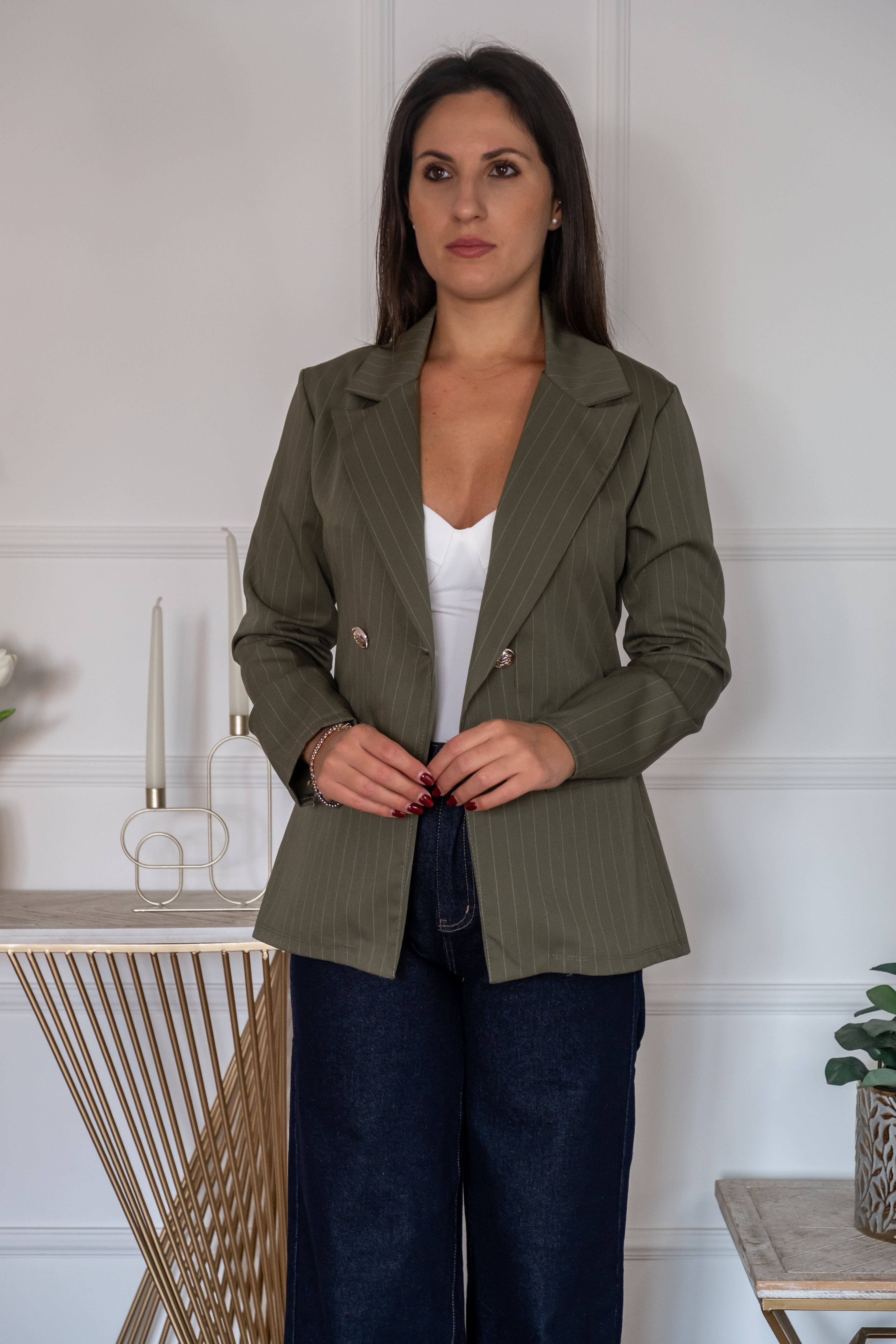 Blazer Gessato | Nuluxe Shop