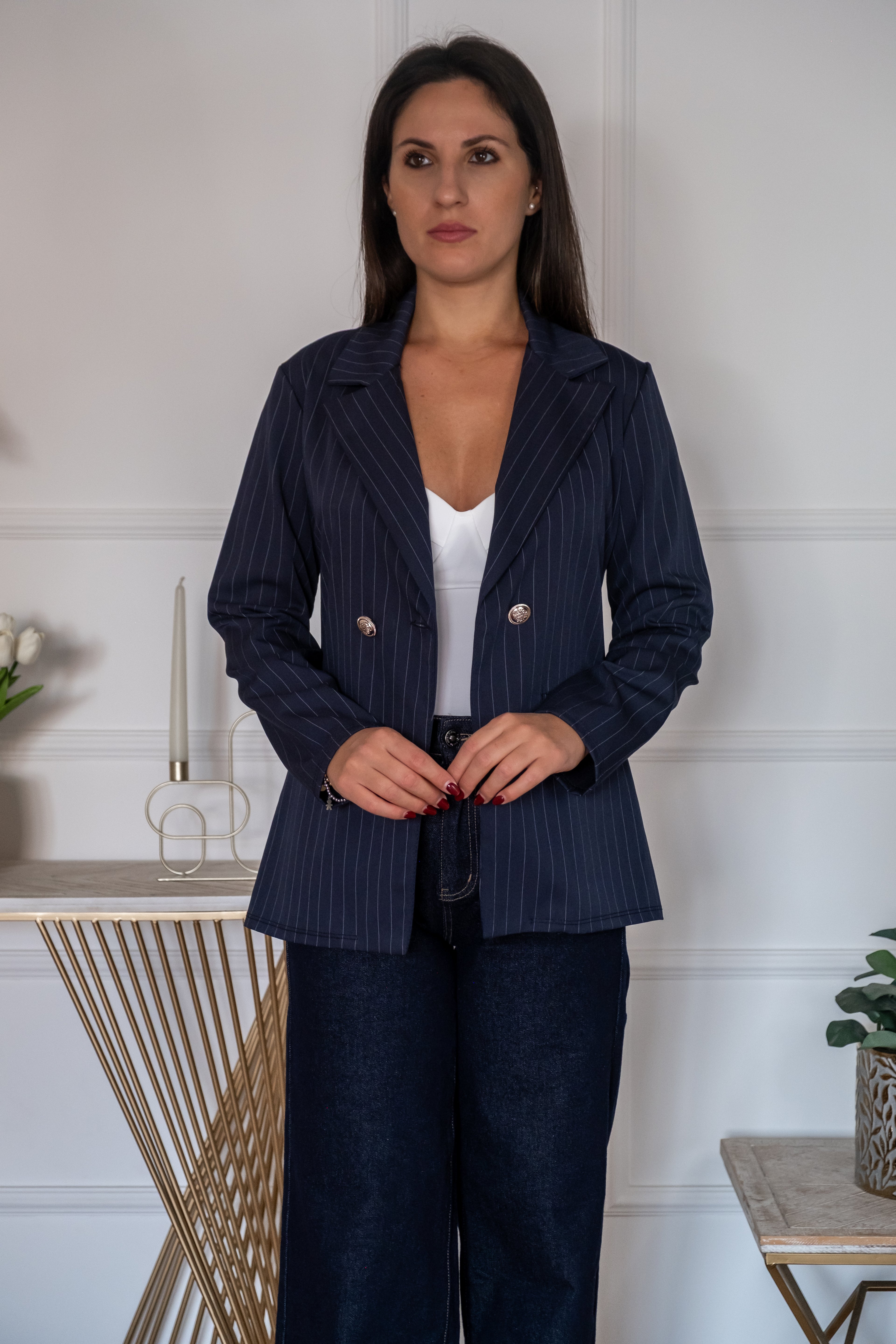 Blazer Gessato | Nuluxe Shop