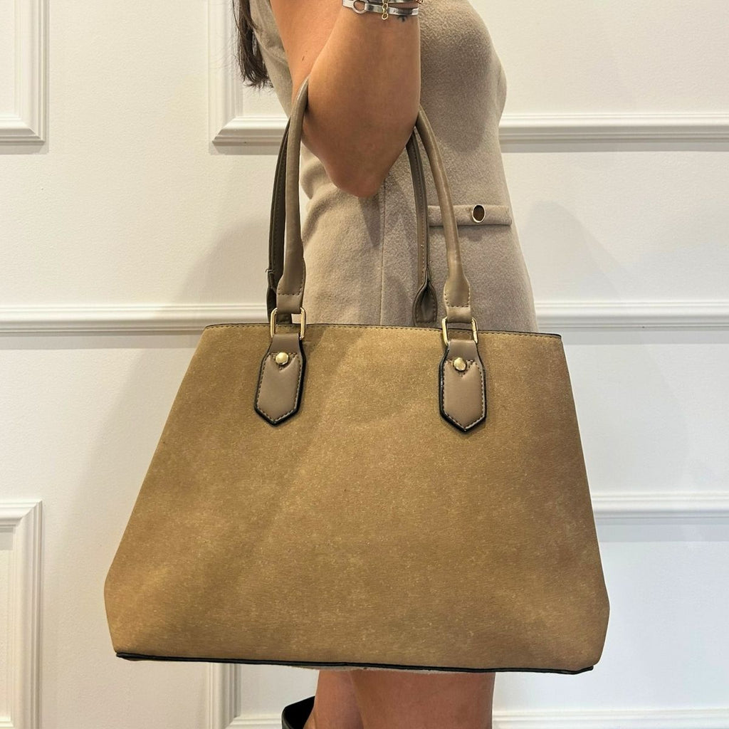 Borsa in Suede Rania | Nuluxe Shop