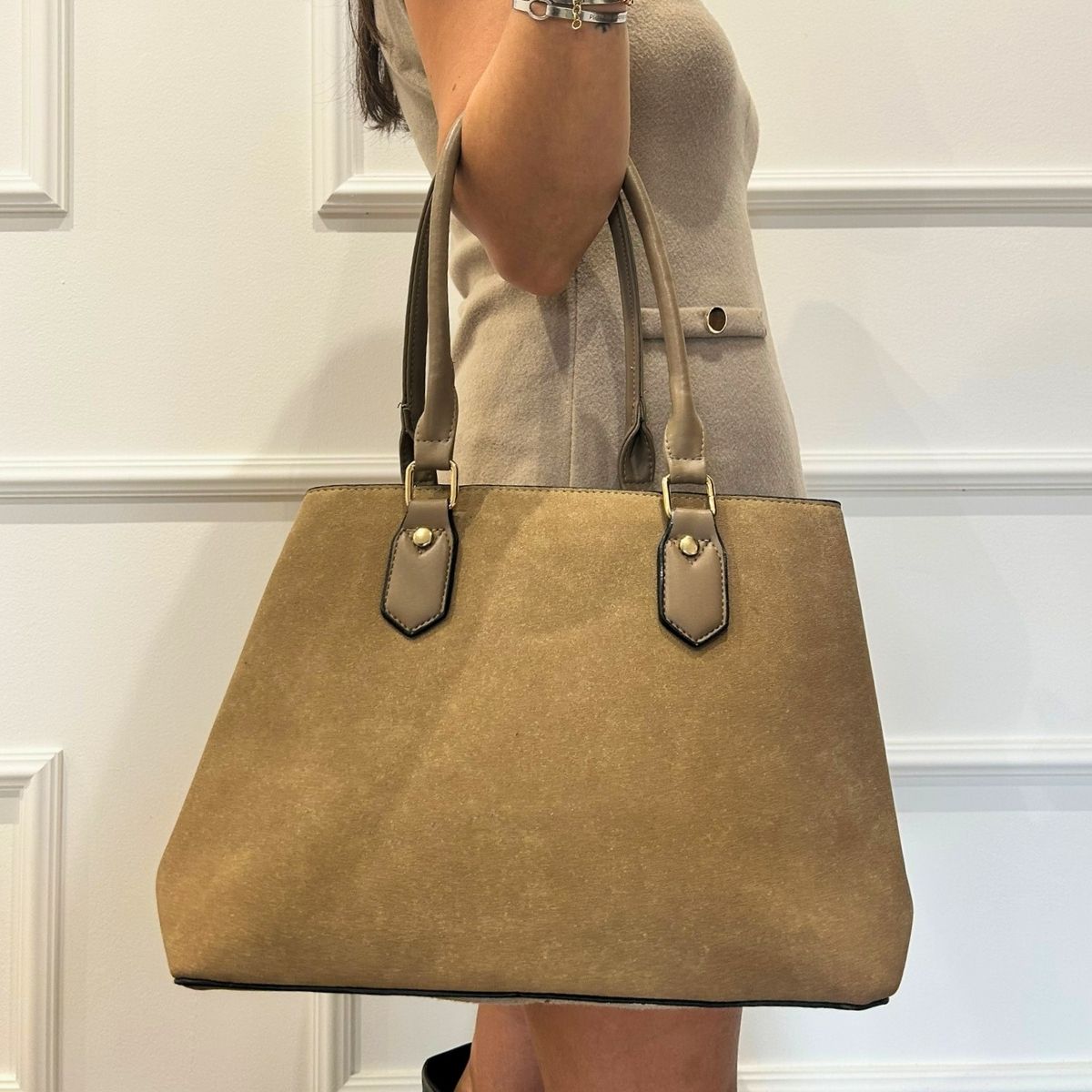 Borsa in Suede Rania | Nuluxe Shop