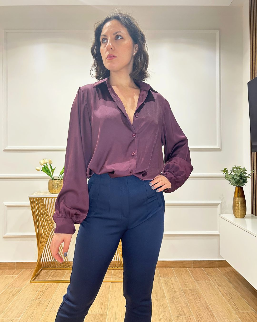 Camicia Satin | Nuluxe Shop