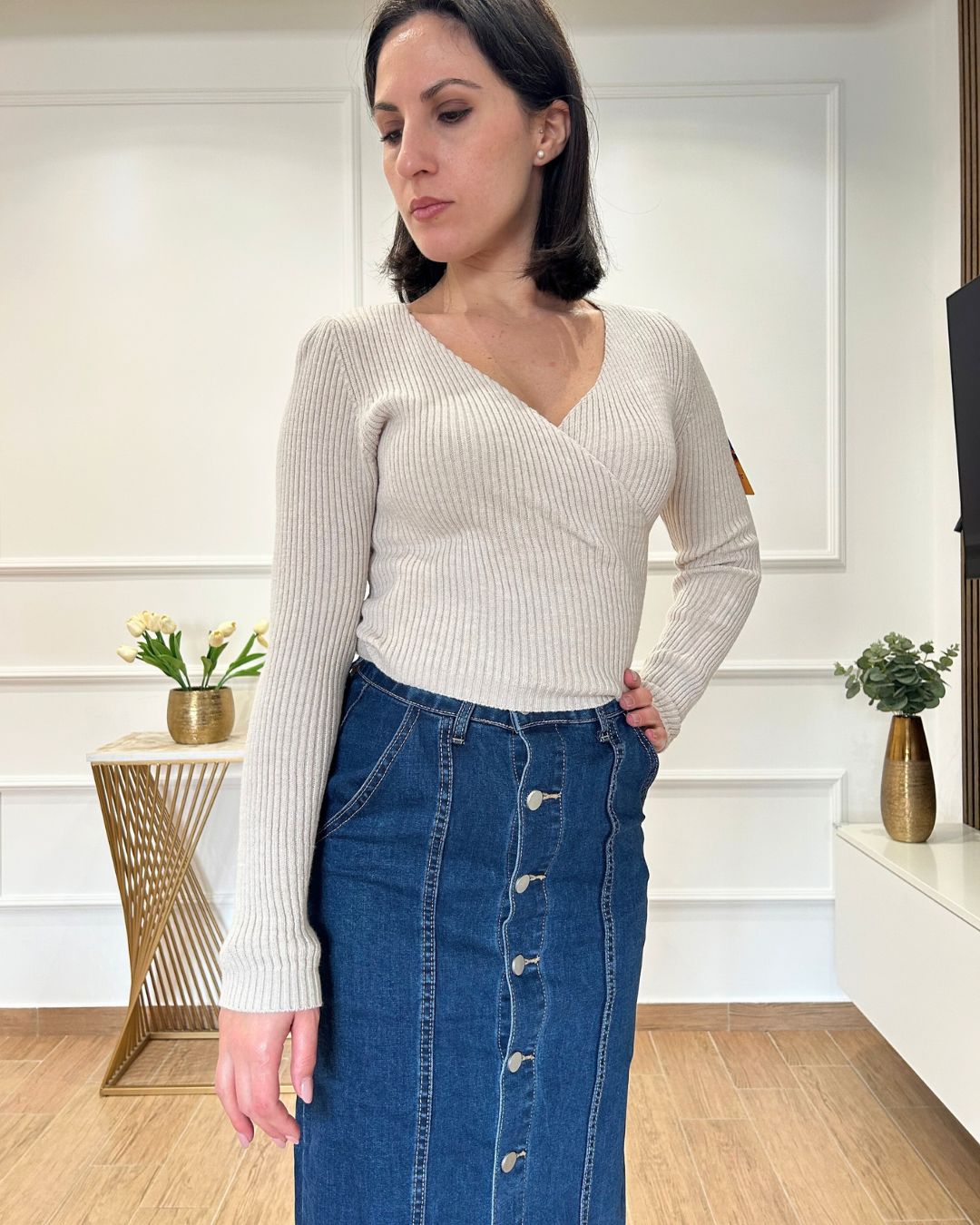 Cardigan Incrocio | Nuluxe Shop