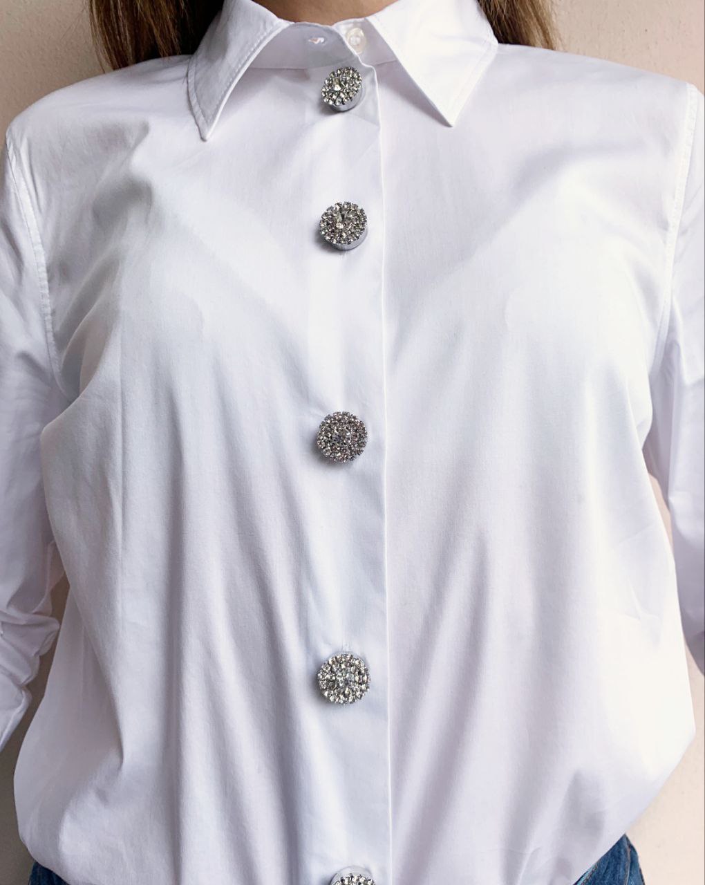 Gemma | Set Camicia | 5 Bottoni Gioiello | Nuluxe Shop