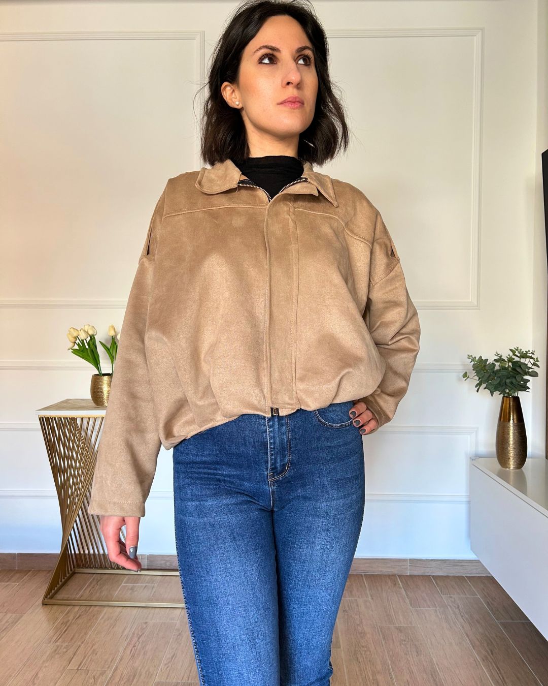 Giacca Bomber Soft | Nuluxe Shop