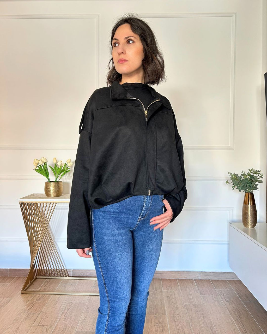 Giacca Bomber Soft | Nuluxe Shop