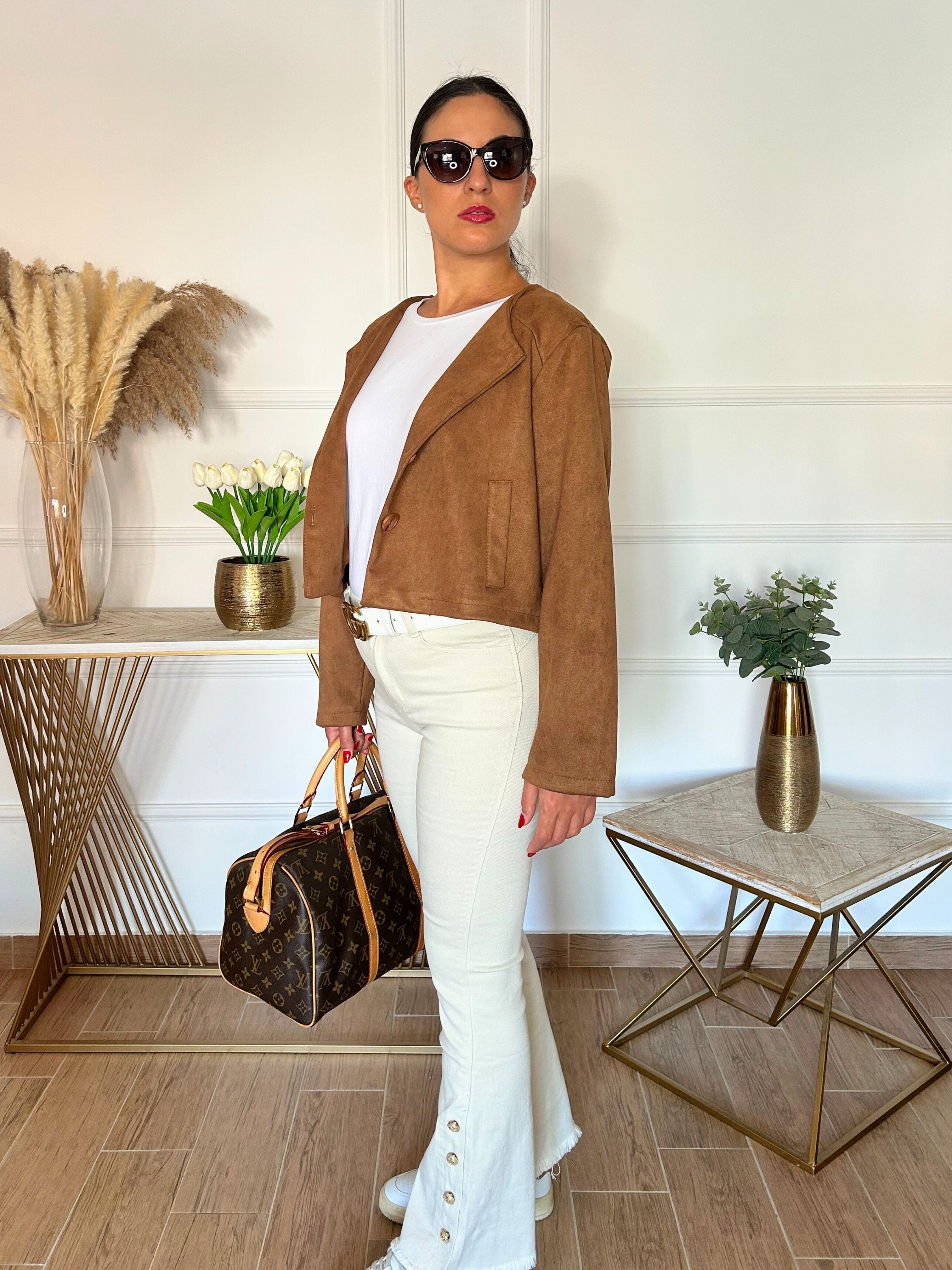 Giacca Scamosciata | Nuluxe Shop