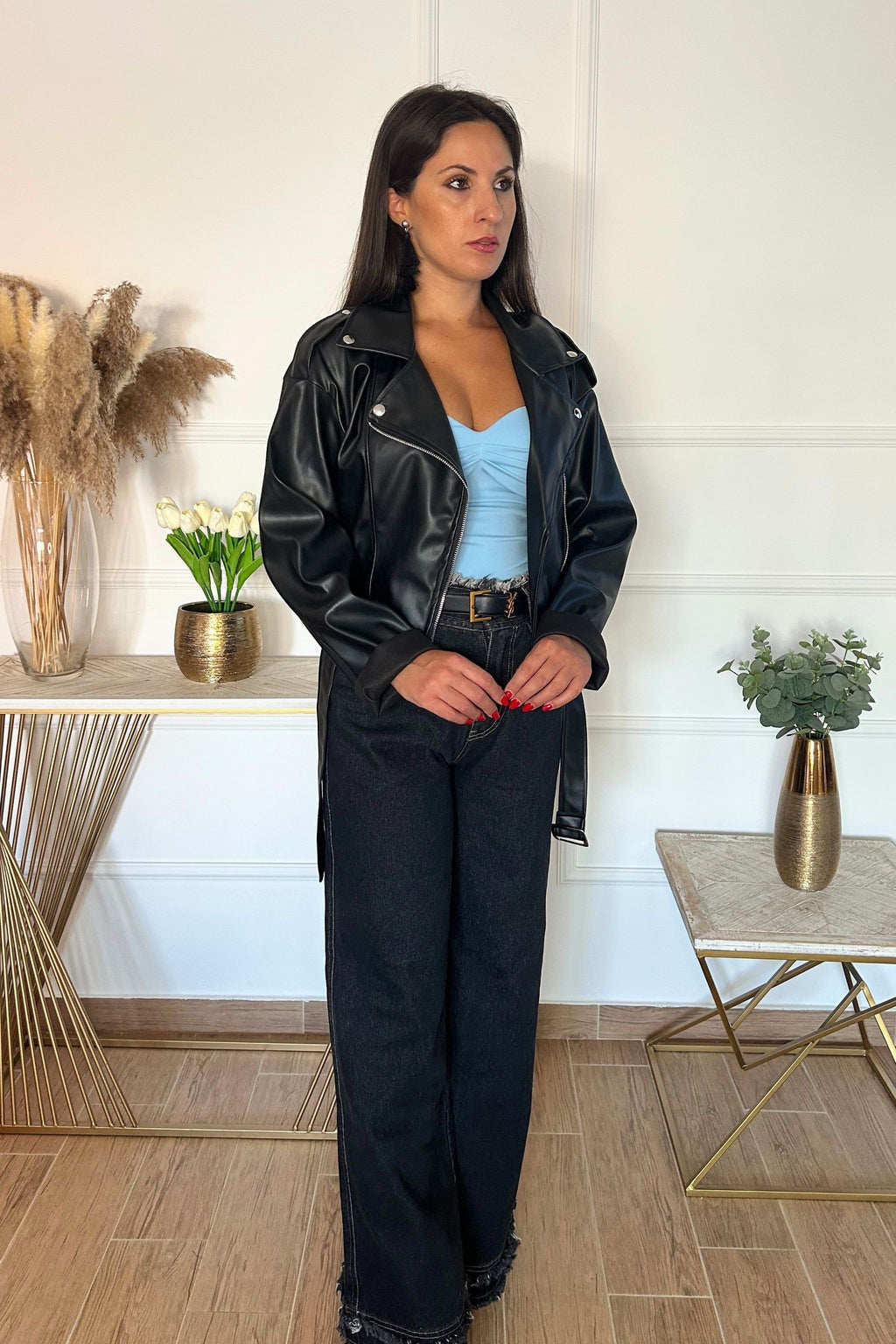 Giubbino Chiodo Janis | Nuluxe Shop