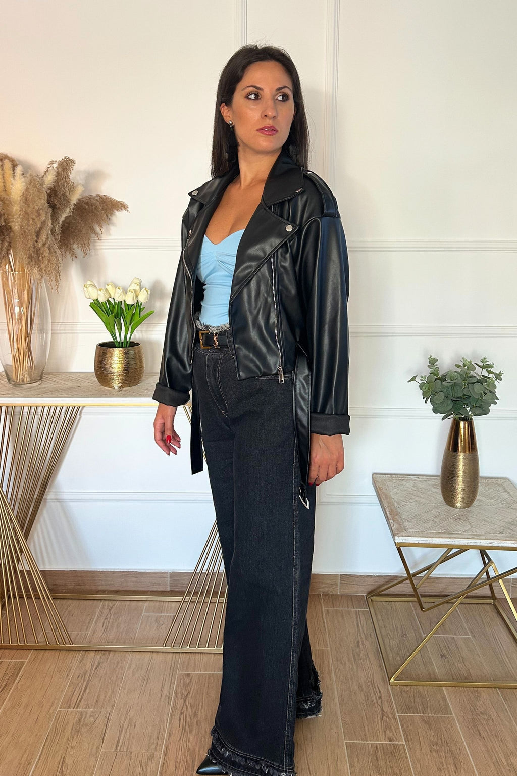 Giubbino Chiodo Janis | Nuluxe Shop