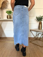 Gonna Denim Chiaro | Nuluxe Shop