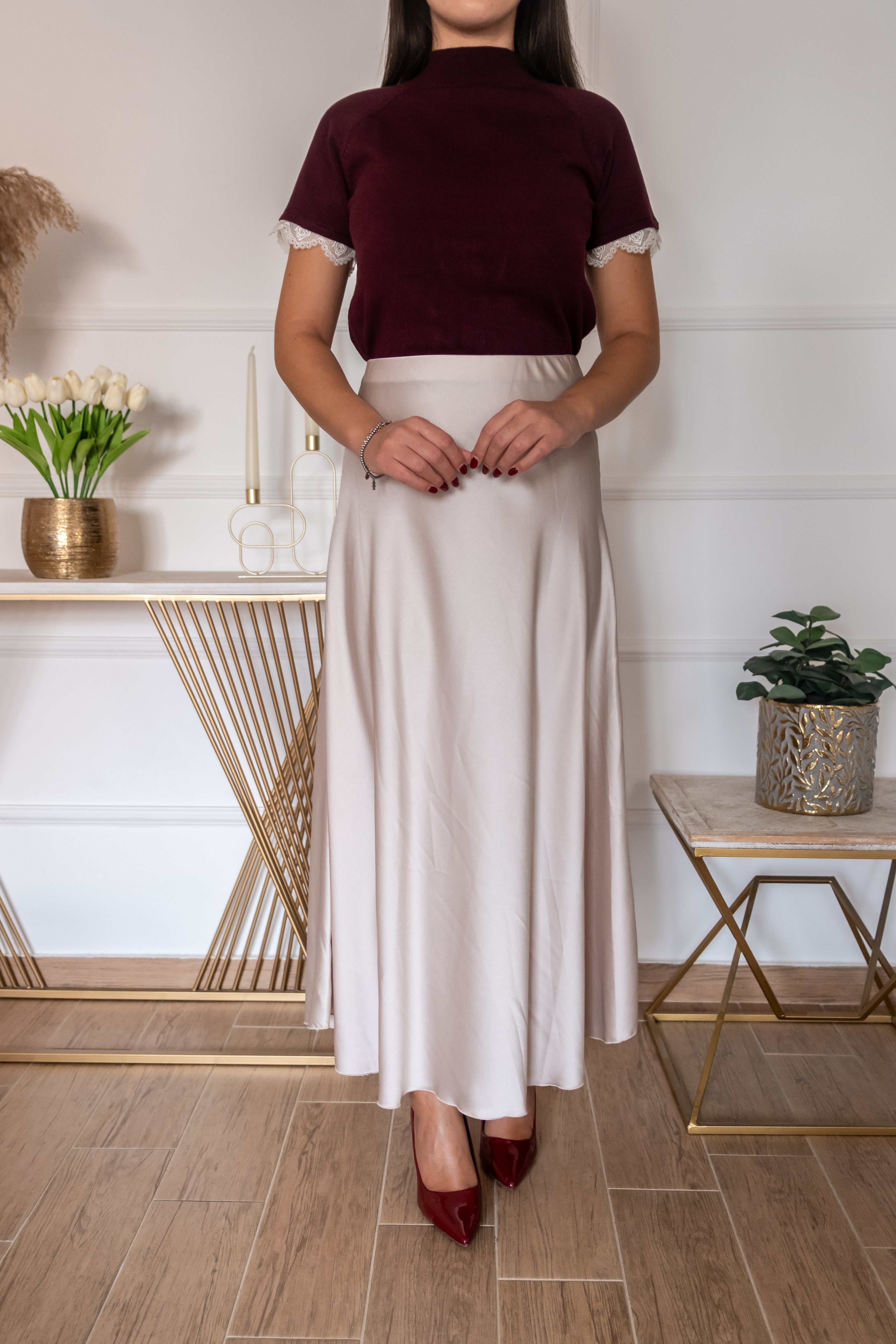 Gonna Satin Chic | Nuluxe Shop