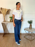 Jeans Borchie Straight | Nuluxe Shop