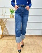 Jeans Fold Chic | Nuluxe Shop