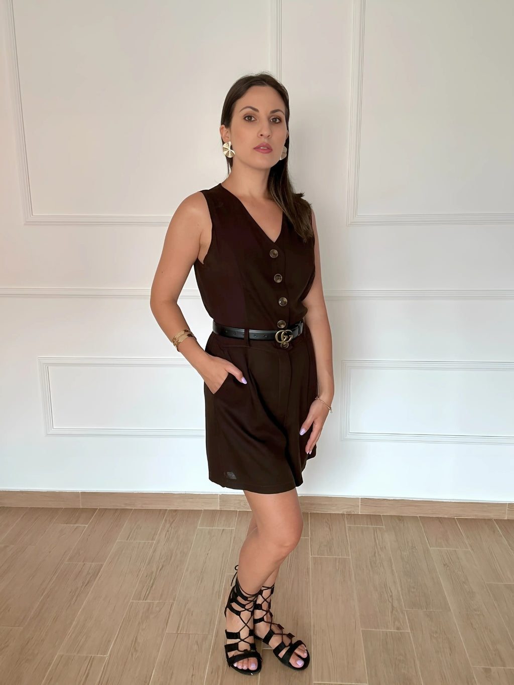 Jumpsuit in Lino Breeze | Nuluxe Shop