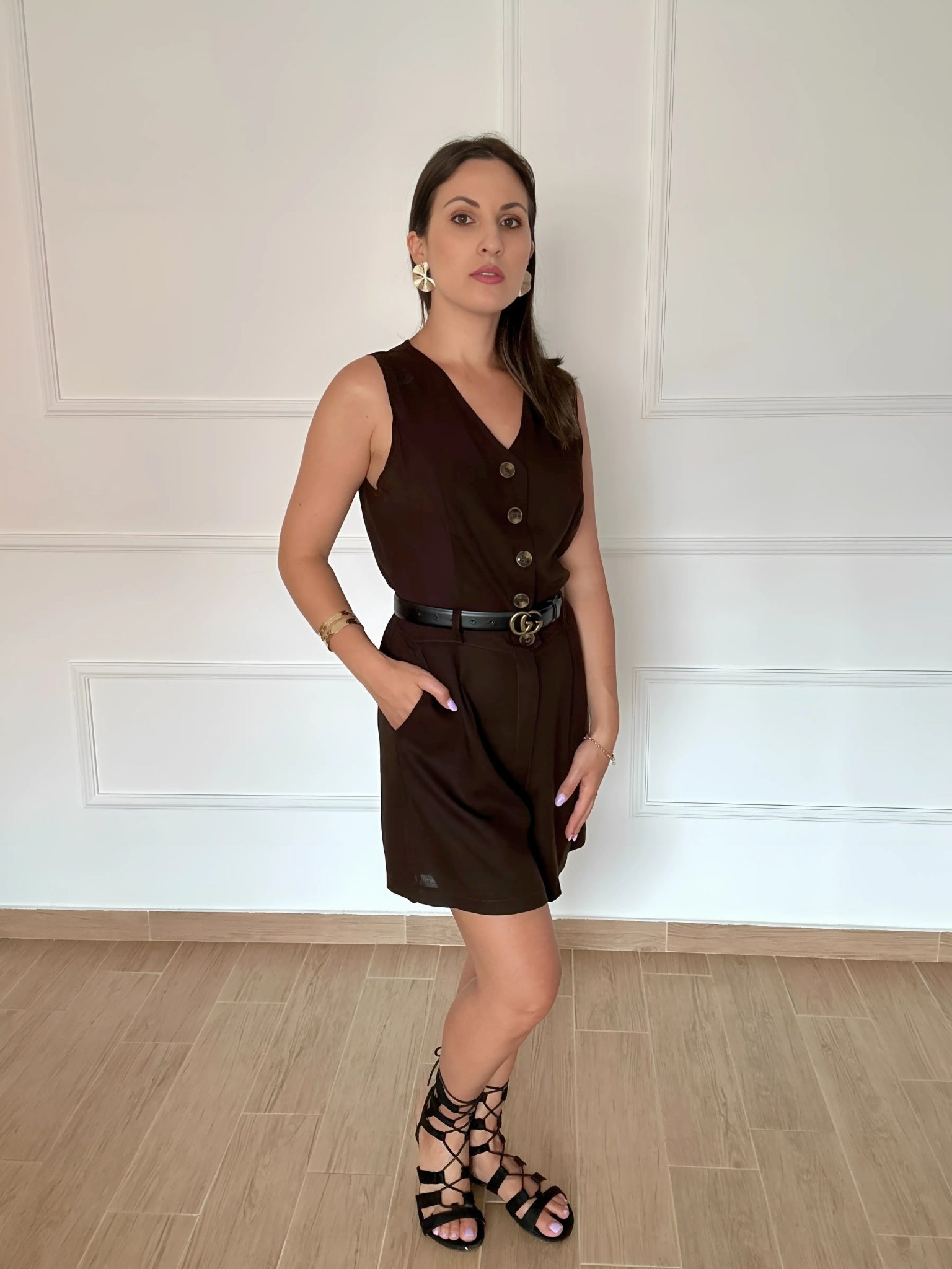 Jumpsuit in Lino Breeze | Nuluxe Shop