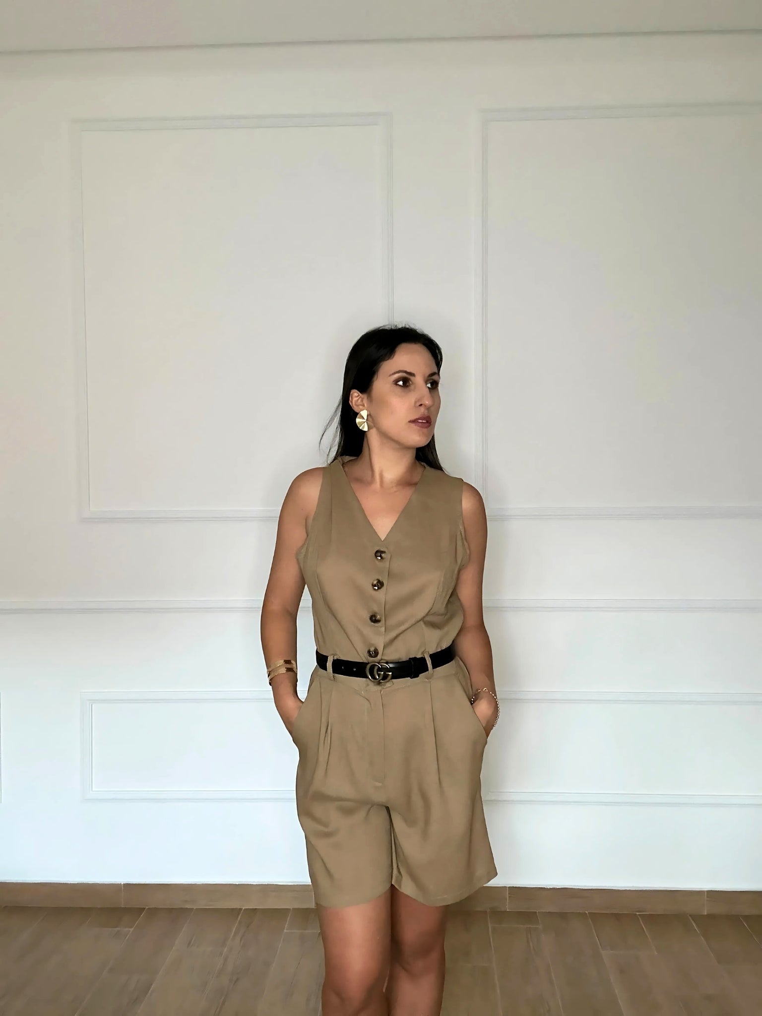 Jumpsuit in Lino Breeze | Nuluxe Shop