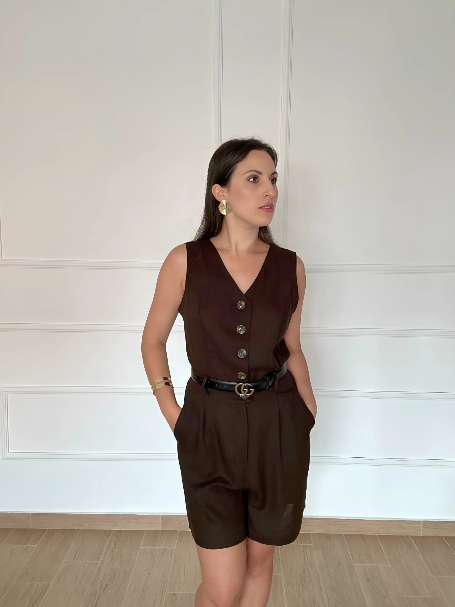 Jumpsuit in Lino Breeze | Nuluxe Shop