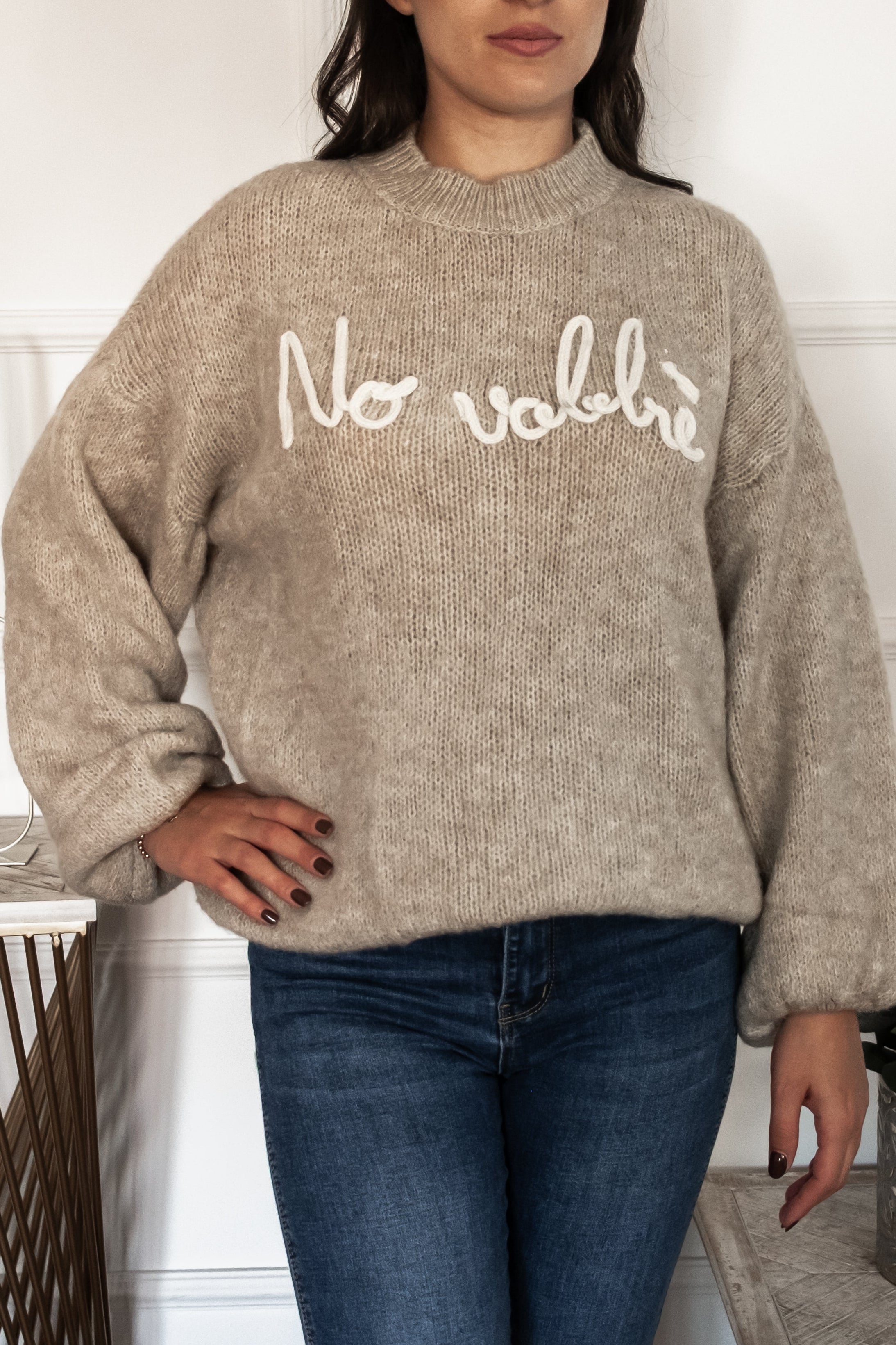 Maglione No Vabbè | Nuluxe Shop