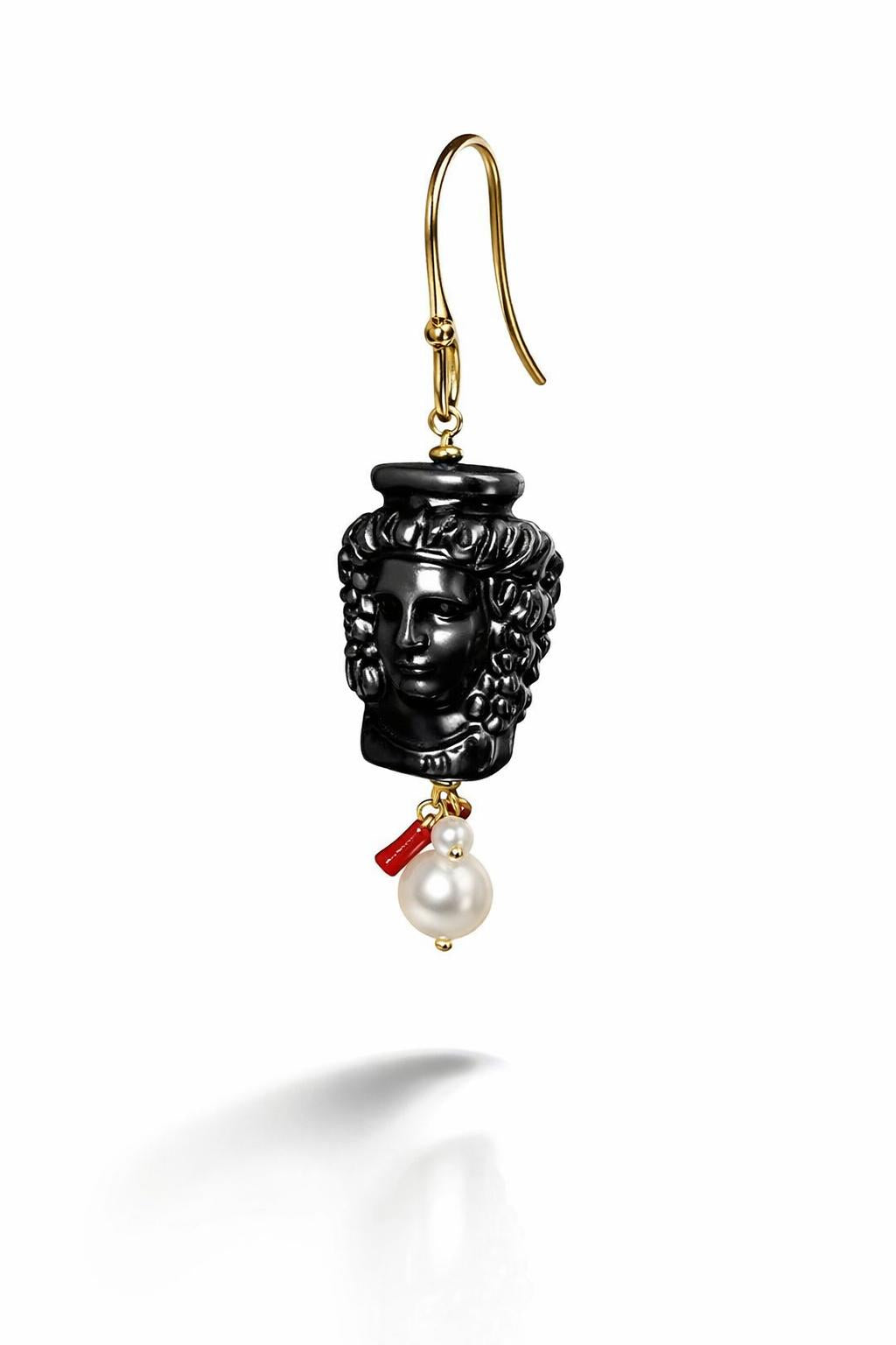 Orecchini Testa di Moro | Nuluxe Shop