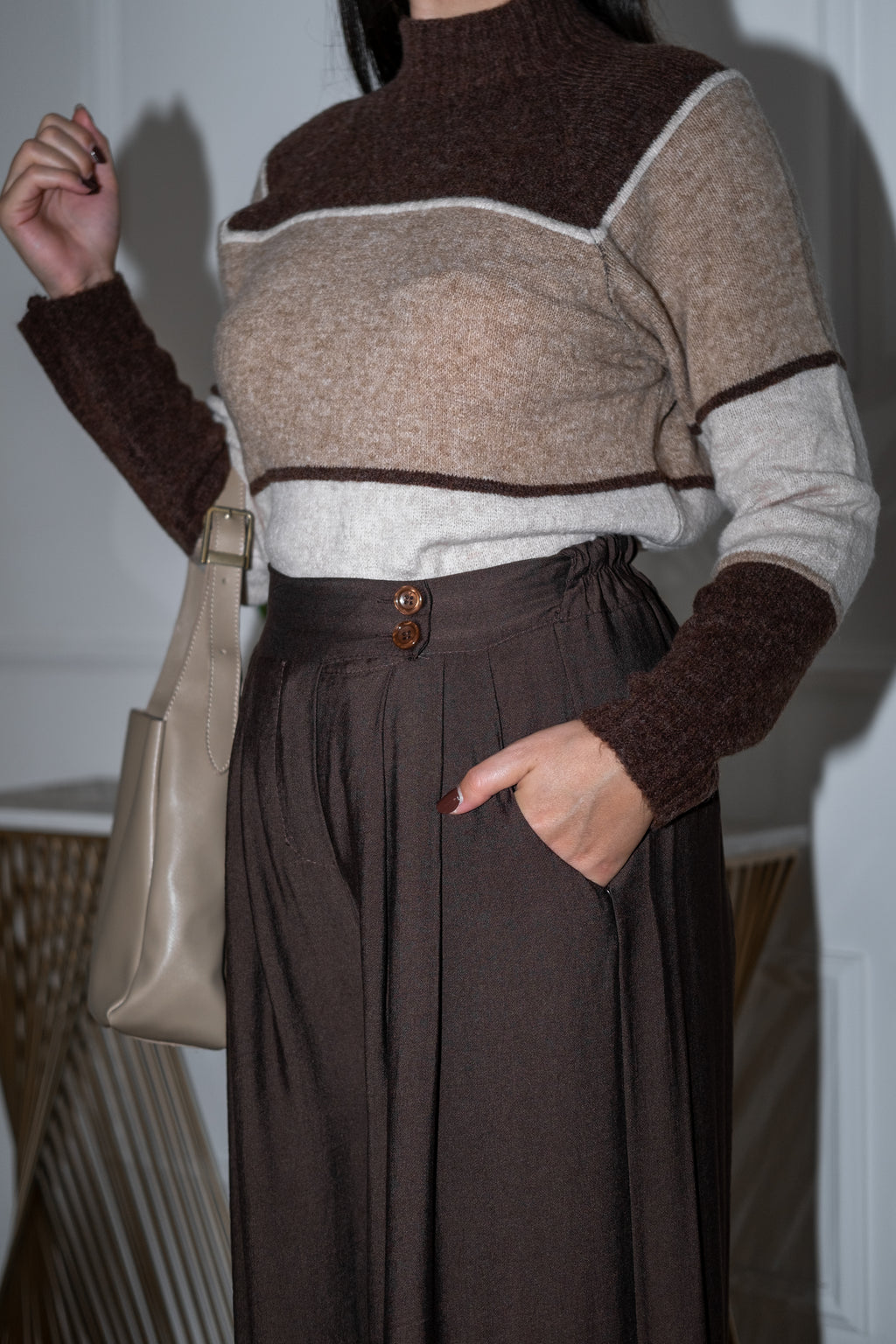 Pantalone Fall Wide | Nuluxe Shop