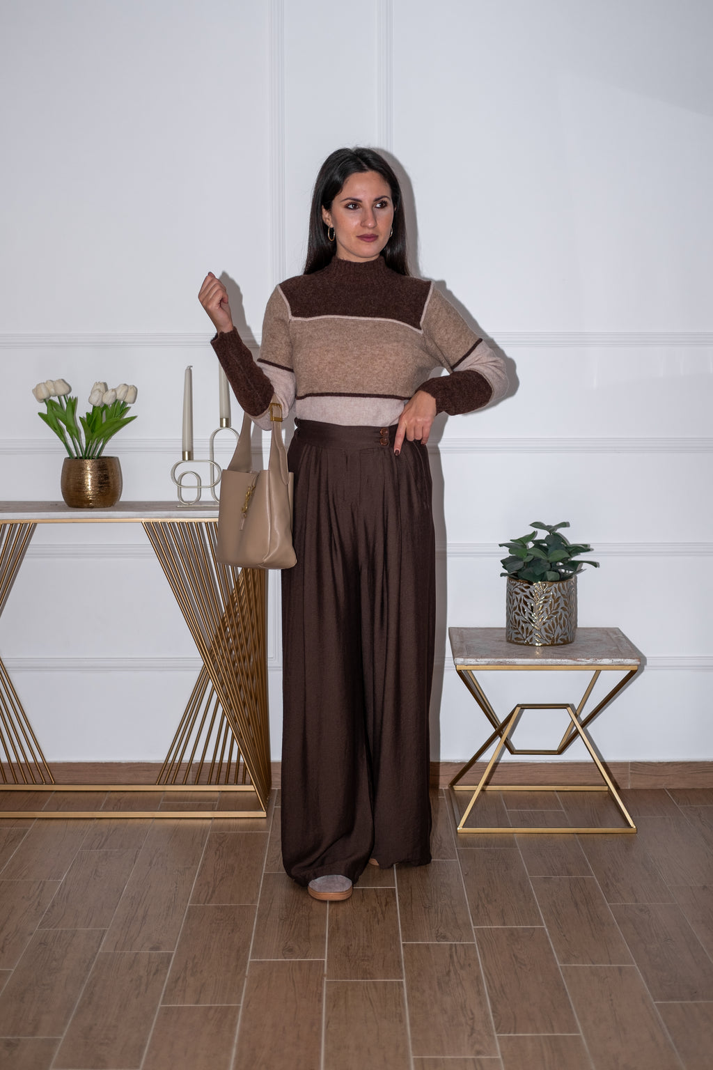 Pantalone Fall Wide | Nuluxe Shop