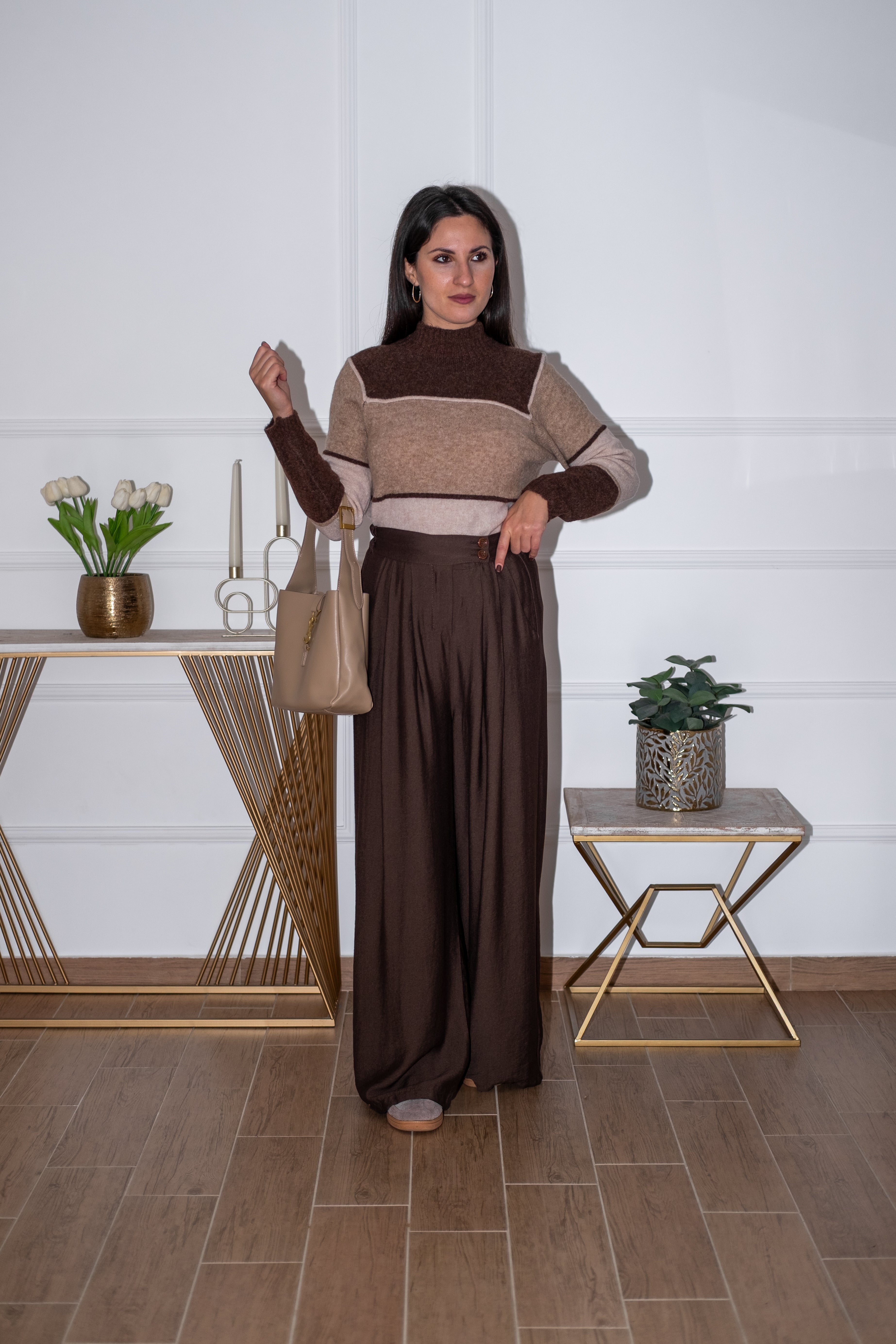 Pantalone Fall Wide | Nuluxe Shop