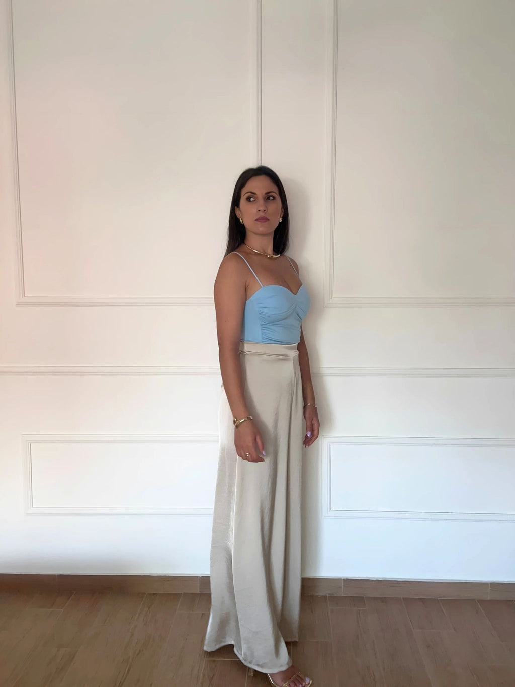 Pantalone Satin | Nuluxe Shop