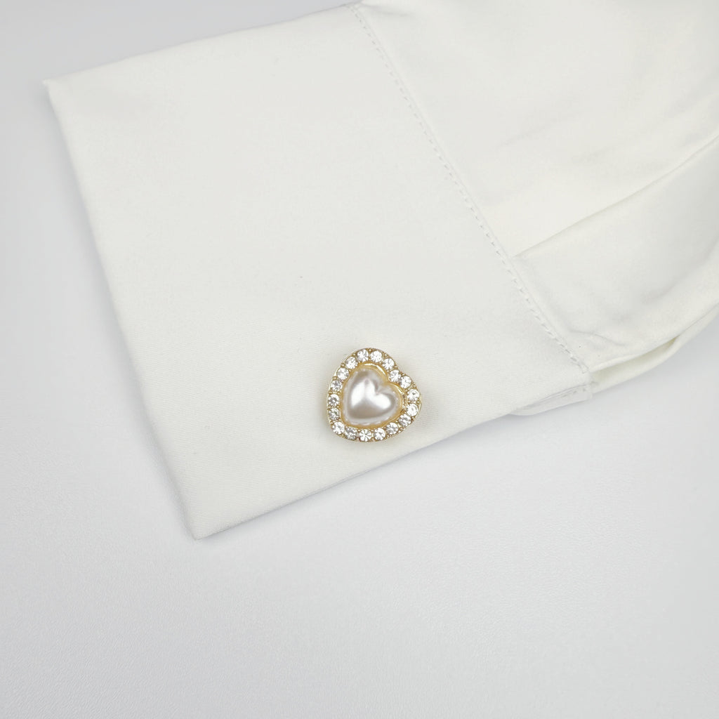 Rosa| Set Gemelli | 2 Bottoni Gioiello | Nuluxe Shop