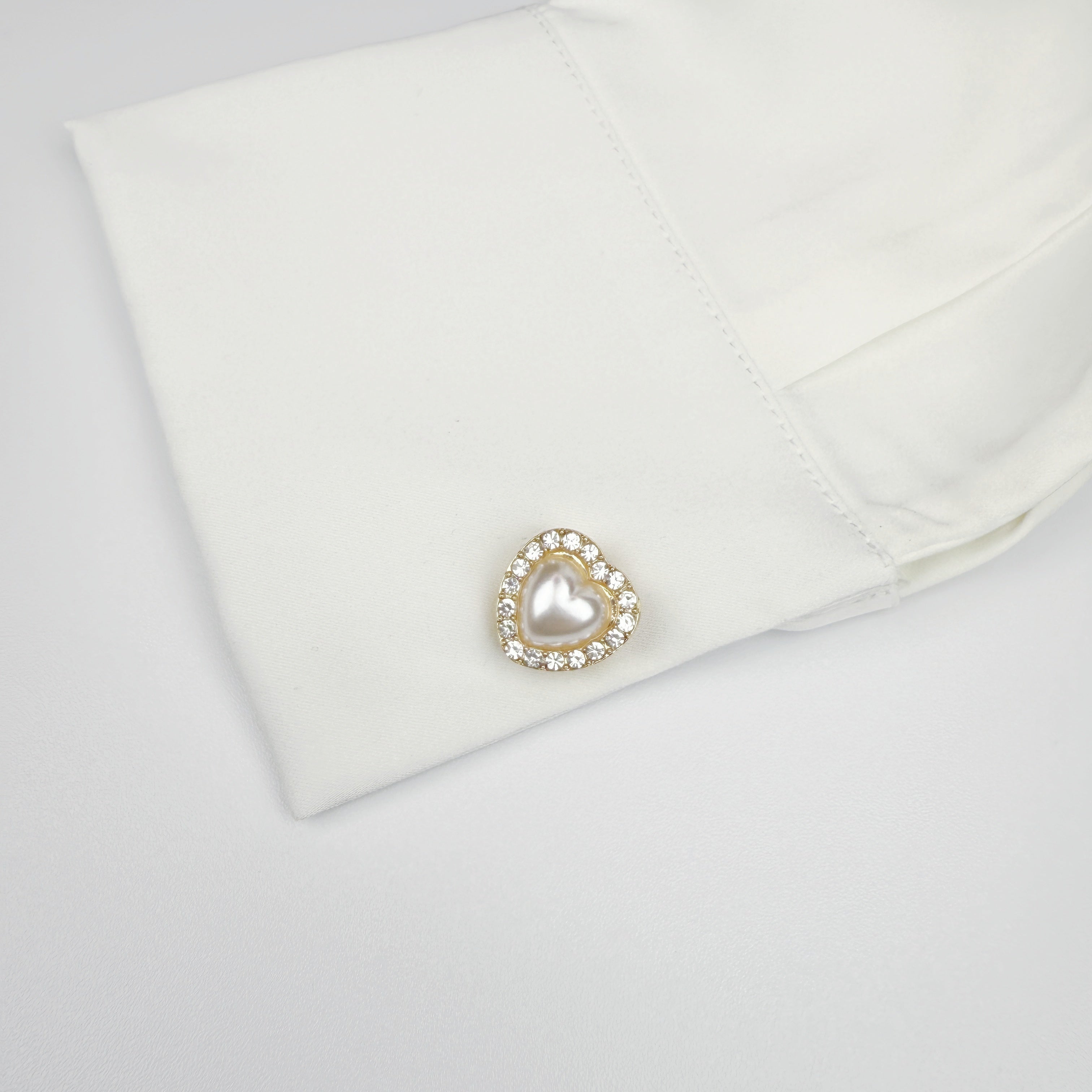 Rosa| Set Gemelli | 2 Bottoni Gioiello | Nuluxe Shop